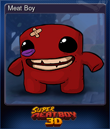 Series 1 - Card 1 of 6 - Meat Boy