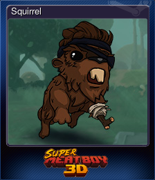 Series 1 - Card 4 of 6 - Squirrel