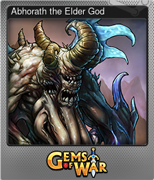 Series 1 - Card 3 of 9 - Abhorath the Elder God