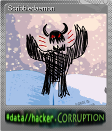 Series 1 - Card 4 of 5 - Scribbledaemon