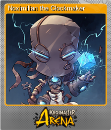 Series 1 - Card 1 of 10 - Noximilian the Clockmaker