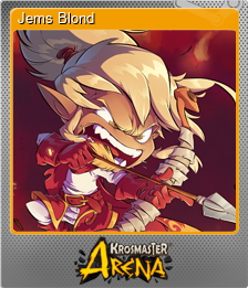 Series 1 - Card 7 of 10 - Jems Blond