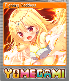 Series 1 - Card 1 of 8 - Fighting Goddess