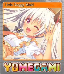 Series 1 - Card 5 of 8 - Little Doggy Maid