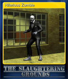 Series 1 - Card 4 of 5 - Hilarious Zombie