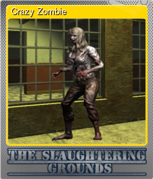 Series 1 - Card 2 of 5 - Crazy Zombie