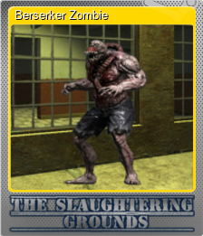 Series 1 - Card 1 of 5 - Berserker Zombie