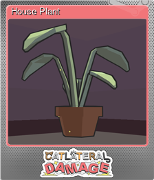 Series 1 - Card 5 of 7 - House Plant