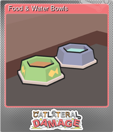 Series 1 - Card 2 of 7 - Food & Water Bowls