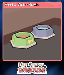 Series 1 - Card 2 of 7 - Food & Water Bowls