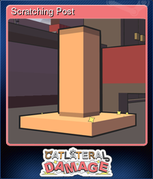 Series 1 - Card 6 of 7 - Scratching Post