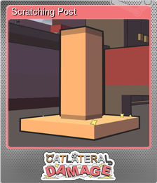 Series 1 - Card 6 of 7 - Scratching Post