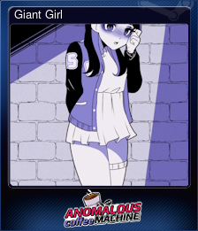 Series 1 - Card 10 of 10 - Giant Girl