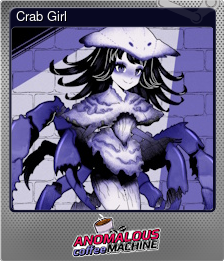 Series 1 - Card 9 of 10 - Crab Girl