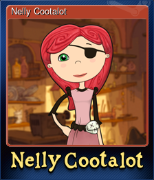Series 1 - Card 3 of 9 - Nelly Cootalot