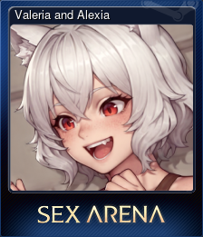 Series 1 - Card 5 of 5 - Valeria and Alexia