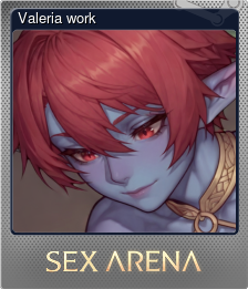 Series 1 - Card 3 of 5 - Valeria work