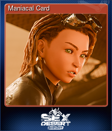 Series 1 - Card 5 of 5 - Maniacal Card