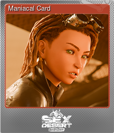 Series 1 - Card 5 of 5 - Maniacal Card