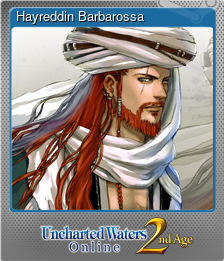 Series 1 - Card 2 of 7 - Hayreddin Barbarossa