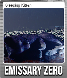 Series 1 - Card 7 of 10 - Sleeping Kitten