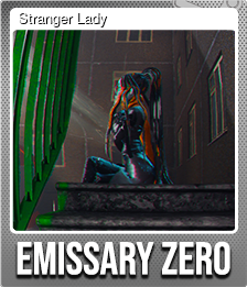 Series 1 - Card 9 of 10 - Stranger Lady