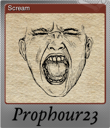 Series 1 - Card 1 of 6 - Scream