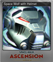 Series 1 - Card 4 of 6 - Space Wolf with Helmet