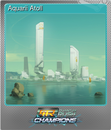 Series 1 - Card 3 of 10 - Aquarii Atoll