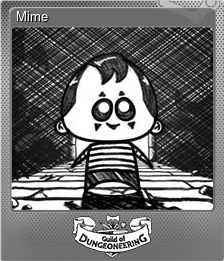 Series 1 - Card 6 of 8 - Mime