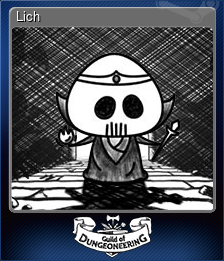 Series 1 - Card 3 of 8 - Lich