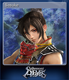 Series 1 - Card 3 of 6 - Sasuke