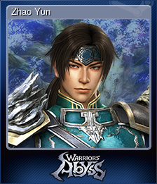 Series 1 - Card 1 of 6 - Zhao Yun