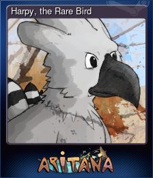 Series 1 - Card 5 of 6 - Harpy, the Rare Bird