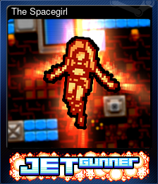 Series 1 - Card 6 of 6 - The Spacegirl