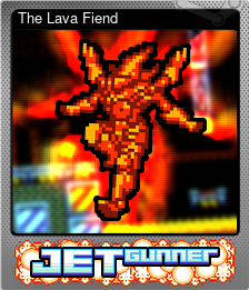 Series 1 - Card 4 of 6 - The Lava Fiend