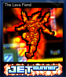 Series 1 - Card 4 of 6 - The Lava Fiend