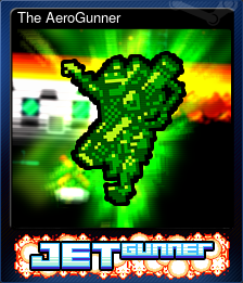 Series 1 - Card 5 of 6 - The AeroGunner