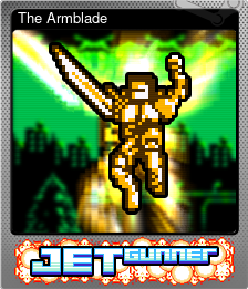 Series 1 - Card 2 of 6 - The Armblade