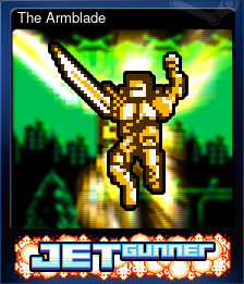 Series 1 - Card 2 of 6 - The Armblade