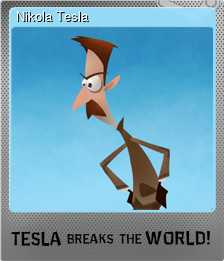 Series 1 - Card 1 of 5 - Nikola Tesla