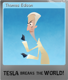 Series 1 - Card 2 of 5 - Thomas Edison
