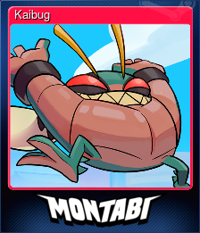 Series 1 - Card 3 of 9 - Kaibug