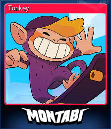 Series 1 - Card 7 of 9 - Tonkey