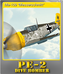 Series 1 - Card 2 of 6 - Me-109 “Messerschmitt”