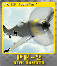 Series 1 - Card 3 of 6 - FW 190  “Focke-Wulf”