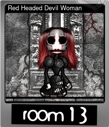Series 1 - Card 1 of 13 - Red Headed Devil Woman