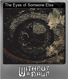 Series 1 - Card 3 of 5 - The Eyes of Someone Else