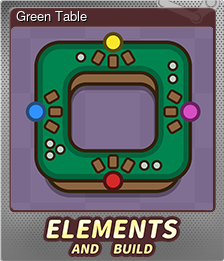 Series 1 - Card 3 of 8 - Green Table