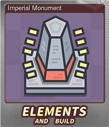 Series 1 - Card 2 of 8 - Imperial Monument
